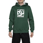 Blusão de Moletom DC Shoes Canguru Fusion - Masculino Verde VERDE ESCURO