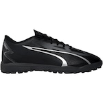 Chuteira Society Puma Ultra Play - Adulto PRETO