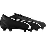 Chuteira de Campo Puma Ultra Play - Adulto PRETO