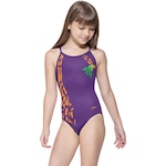 Maiô Infantil Alça Fina Giraffe Speedo ROXO