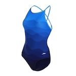 Maiô New Cross Waves Speedo - Feminino AZUL ESCURO