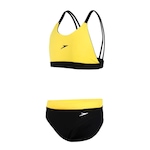 Biquíni Bicolor Assimétrico Speedo - Infantil AMARELO ESC/PRETO