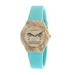 Relógio Analógico Speedo Vintage Wood Speedobt - Masculino AZUL CLARO