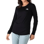 Camiseta The North Face Manga Longa Hyper Tee - Feminina PRETO