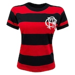 Camiseta do Flamengo 1973 Liga Retro - Feminina LISTRADO