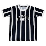 Camisa Democracia Liga Retro 1982 - Infantil LISTRADO