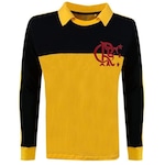 Camiseta do Flamengo 1982 Manga Longa Liga Retro - Masculina AMARELO