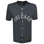 Camisa Chicago American Giants 1926 Liga Retro - Masculina AZUL ESCURO