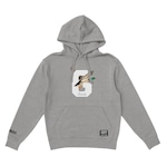 Blusão de Moletom com Capuz Grizzly Duck Season Hoodie - Masculino CINZA