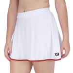 Short Saia Wilson Tour Classic - Feminina BRANCO