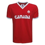 Camisa do Canadá Liga Retro 1985 - Masculina VERMELHO