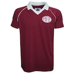 Camiseta Ferroviária-Sp 1985 Liga Retro - Masculina VINHO/VERMELHO