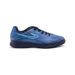 Chuteira Futsal Topper Slick V - Infantil AZUL/BRANCO