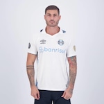 Camisa do Grêmio II 2024 Patch Libertadores Umbro - Masculina BRANCO