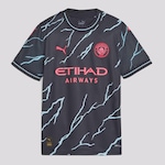 Camisa do Manchester City Third 2024 Puma - Infantil AZUL ESCURO