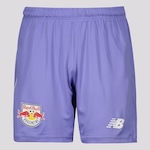 Calção de Goleiro do Red Bull Bragantino I 2024 New Balance - Infantil ROXO