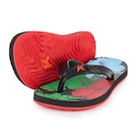 Chinelo Kenner Summer Hibisco - Infantil PRETO/VERDE