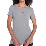 Camiseta Relentless New Balance - Feminina CINZA