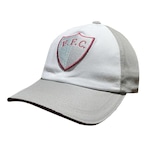 Boné Aba Curva do Fluminense Liga Retro - strapback - Adulto CINZA