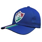 Boné Aba Curva do Fluminense Liga Retro - Strapback - Adulto AZUL ESCURO