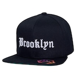 Boné Aba Reta Overking Brooklyn - Snapback - Adulto PRETO