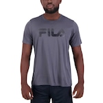 Camiseta Fila Basic Sports Polygin - Masculina CINZA