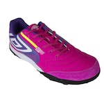 Chuteira Society Umbro Pro 5 Bump Club - Adulto ROSA/ROXO