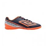 Chuteira Futsal Umbro Force - Adulto AZUL ESC/LARANJA