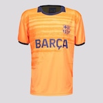 Camisa Barcelona Braziline Chalkboard - Infantil LARANJA