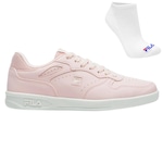 Kit Tênis Fila Revenge + Meia - Feminino ROSA/BRANCO