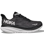 Tênis Hoka Clifton 9 - Masculino PRETO/BRANCO