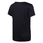 Camiseta Interlock Canoa Speedo -  Masculina PRETO