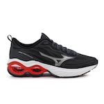 Tênis Mizuno Frontier 14 - Masculino PRETO/VERMELHO