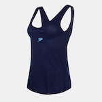 Camiseta Regata Texturizada Speedo - Feminina AZUL