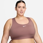 Top Plus Size Nike Swoosh - Feminino ROSA/ROXO