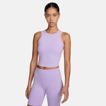 Camiseta Regata Nike Dri-Fit One Cropped - Feminina ROSA/ROXO