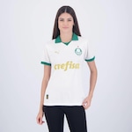 Camisa 2 do Palmeiras 2024 Jogador Puma - Feminina BRANCO