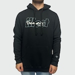 Blusão de Moletom Diamond X Illest Hoodie - Masculino PRETO