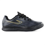 Chuteira Futsal Topper Slick V - Infantil PRETO/AMARELO