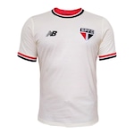 Camisa do São Paulo 2024 Retrô New Balance - Masculina BRANCO