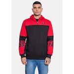 Blusão de Moletom com Capuz Fatal Especial - Masculino VERMELHO