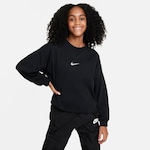 Blusão Nike Sportswear Crew - Infantil PRETO