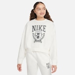 Blusão Nike Sportswear Cropped - Infantil BRANCO