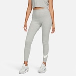 Calça Legging Nike Sportswear Swoosh - Feminina CINZA