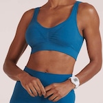 Top Lupo Basic Canelado - Feminino AZUL