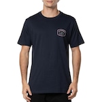 Camiseta Quiksilver Ca Republic Plus Size - Masculina AZUL ESCURO