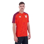 Camisa Umbro Athletico Paranaense Treino 2022 Masculina VERMELHO