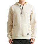 Blusão de Moletom Hurley Canguru Desert - Masculino Off White