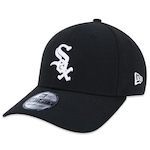 Boné Aba Curva New Era 3930 Chicago White Sox Core Mlb - Fechado - Adulto PRETO