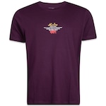 Camiseta New Era Logo History - Masculina VERMELHO